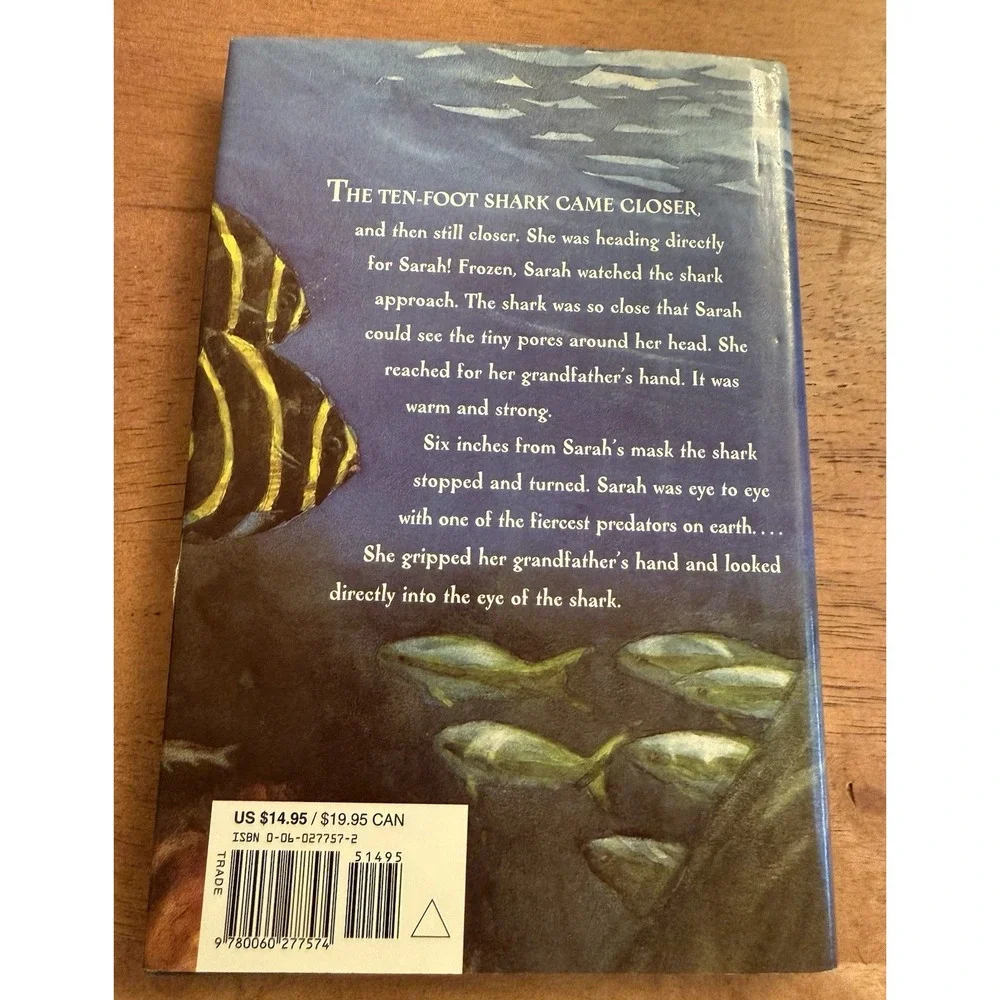 Swimming With Sharks by Twig C. George First Edition HC Book 1999 Signed
